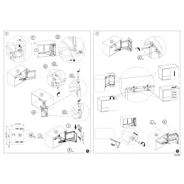Kutni mehanizam s punim dnom MAGICO / Tamno siva
