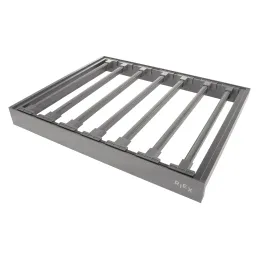 Izvlačna košara za hlače s usporenim zatvaranjem MAGICO / Tamnosiva