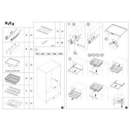 Izvlačna košara za nakit s prigušivačem MAGICO / Tamno siva
