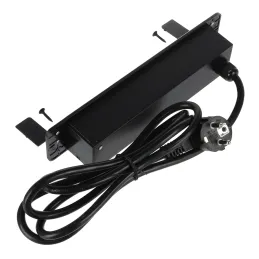 Unutarnja utičnica CALON FRENCH 4x 230V / Crna mat