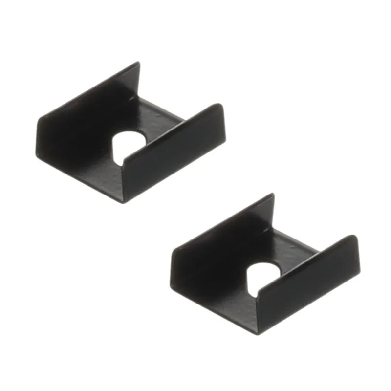 Uchyt profila za LED rasvjetu ORPHA - par / Crna mat