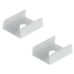 Učvršćivač profila za LED rasvjetu ORPHA - par / Mat bijela