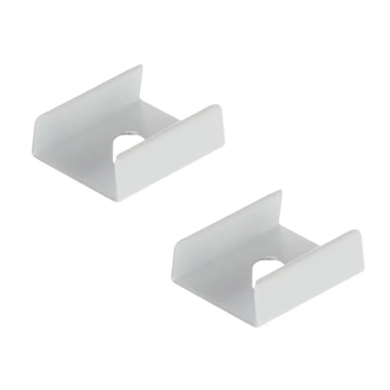 Učvršćivač profila za LED rasvjetu ORPHA - par / Mat bijela