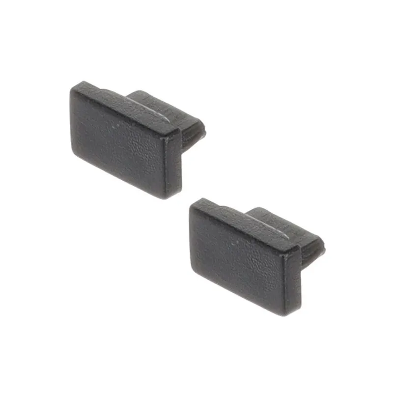 Set završetaka profila za LED rasvjetu ORPHA - par / Crna mat