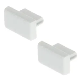 Set završetaka profila za LED rasvjetu ORPHA - par / Mat bijela