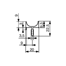Profil za frezanje MATILDA / Nehrđajući čelik