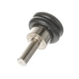 Poličarski nosač za staklo s brtvom LANNA 3mm / Nikal - 10 kom