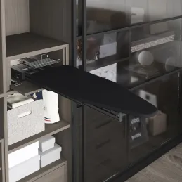 Izvlačna daska za glačanje EXLUSIV IRON / Crna