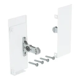 Set držača za unutarnju ladicu - INTERBOX Premium 84 mm / Bijela