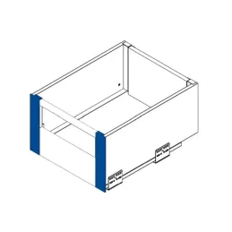 Set nosača za unutarnju ladicu - INTERBOX Premium 199 mm / Bijela