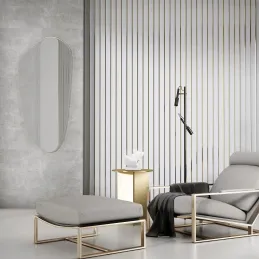 Lamelni dekorativni profil AMBER / Bijela