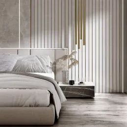 Lamelni dekorativni profil AMBER / Bijela