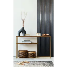 Lamelni dekorativni profil AMBER / Antracit