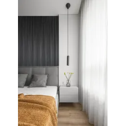 Lamelni dekorativni profil ONDA / Crna