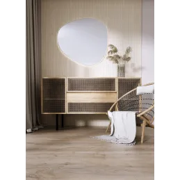 Lamelni dekorativni profil ONDA / Bijela