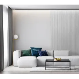 Lamelni dekorativni profil ONDA / Siva