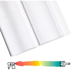 Lamelni dekorativni profil INFINITY VERSAL / Bijela