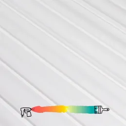 Završni profil za dekorativne letvice INFINITY VERSAL / Bijela