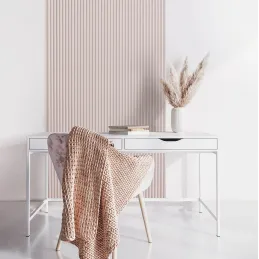 Lamelasti dekorativni profil INFINITY LUNA / Bijela