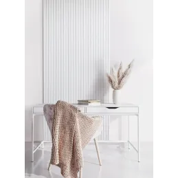 Lamelasti dekorativni profil INFINITY LUNA / Bijela