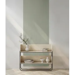 Lamelasti dekorativni profil INFINITY LUNA / Bijela