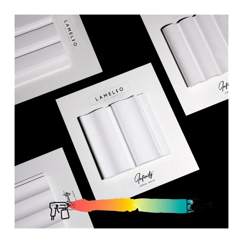 Lamelni dekorativni profil INFINITY VERSAL / Bijela