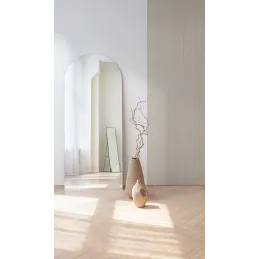 Završni profil za dekorativne letvice INFINITY LUNA / Bijela