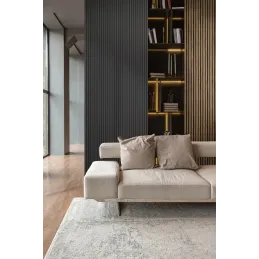 Lamelni dekorativni profil INFINITY OLMO / Bijela