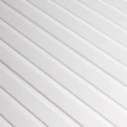 Lamelni dekorativni profil INFINITY OLMO / Bijela