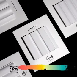 Lamelni dekorativni profil INFINITY OLMO / Bijela