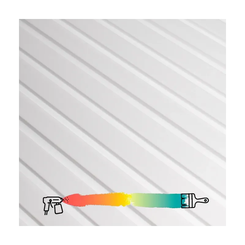 Završni profil za dekorativne letvice INFINITY OLMO / Bijela