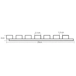 Lamelna akustična ploča COLETTE / Tamni orah