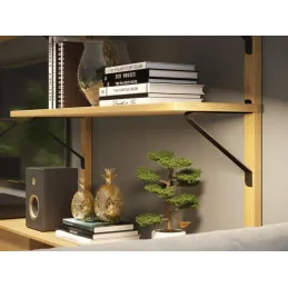 Držač police HOLLY / Crna