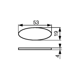 Drvena lamela 10 / pakiranje 500 kom