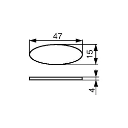 Drvena lamela 0 / pakiranje 500 komada