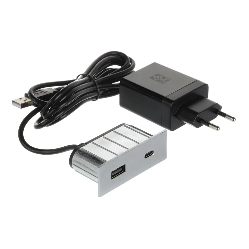 Električna utičnica USB punjač Square A+C / Neudžbinin