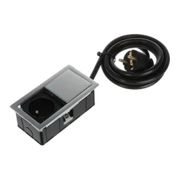 Električna utičnica VersaHit Mono 1 x 230V FRENCH / Neorđajući čelik