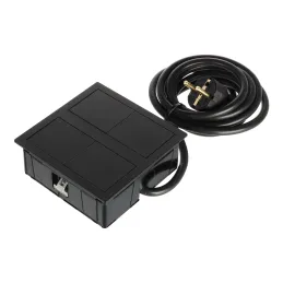 Električna utičnica VersaHit 2 x 230V FRENCH / Mat crna