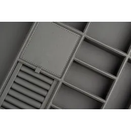 Organizator za nakit za ladicu ormara ELEGANTO / Antracit