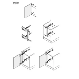 Mehanizam za izvlačna vrata za televizor KA 5740