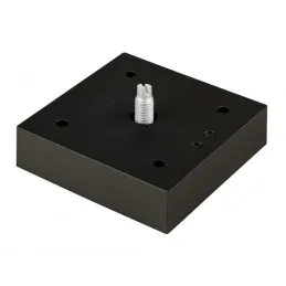 Plastična nožica 75x75 mm / Crna mat