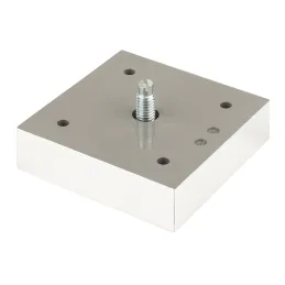 Plastična noga 75x75 mm / Krom