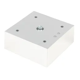 Plastična noga 75x75 mm / Krom