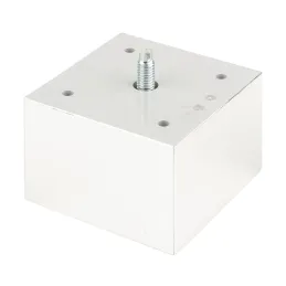 Plastična noga 75x75 mm / Krom