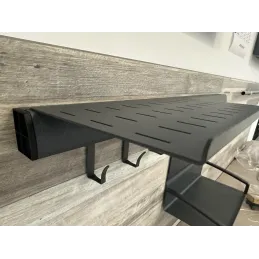 Viseća gornja polica OXXO / Antracit