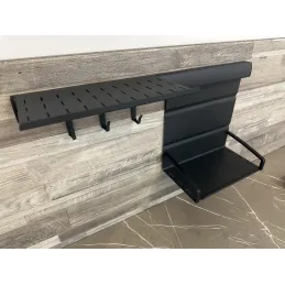 Viseća gornja polica OXXO / Antracit