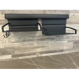 Zidni set polica OXXO IV 600 mm / Antracit