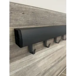 Zidni set polica OXXO V 600 mm / Antracit