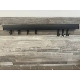 Zidni set polica OXXO V 600 mm / Antracit