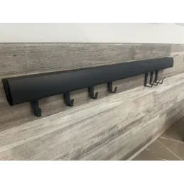 Zidni set polica OXXO V 600 mm / Antracit